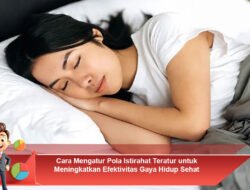 Cara Mengatur Pola Istirahat Teratur untuk Meningkatkan Efektivitas Gaya Hidup Sehat