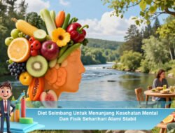 Diet Seimbang Untuk Menunjang Kesehatan Mental Dan Fisik Seharihari Alami Stabil