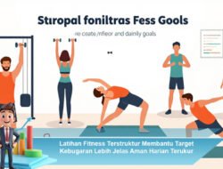Latihan Fitness Terstruktur Membantu Target Kebugaran Lebih Jelas Aman Harian Terukur