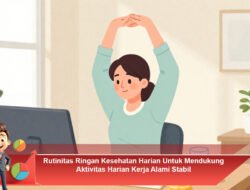 Rutinitas Ringan Kesehatan Harian Untuk Mendukung Aktivitas Harian Kerja Alami Stabil