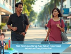 Tips Kesehatan Harian Agar Tubuh Tidak Cepat Kehabisan Energi Sehari-hari