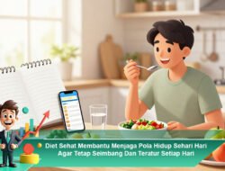 Diet Sehat Membantu Menjaga Pola Hidup Sehari Hari Agar Tetap Seimbang Dan Teratur Setiap Hari