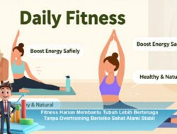 Fitness Harian Membantu Tubuh Lebih Bertenaga Tanpa Overtraining Berisiko Sehat Alami Stabil