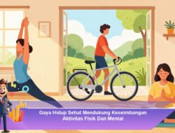 Gaya Hidup Sehat Mendukung Keseimbangan Aktivitas Fisik dan Mental