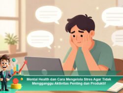 Mental Health dan Cara Mengelola Stres Agar Tidak Mengganggu Aktivitas Penting dan Produktif