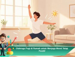 Olahraga Pagi di Rumah untuk Menjaga Mood Tetap Positif