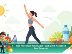 Tips Kesehatan Harian Agar Tubuh Lebih Responsif Saat Bergerak